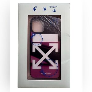 Off-White Arrow Liquid Metal I Phone Case, New in Box